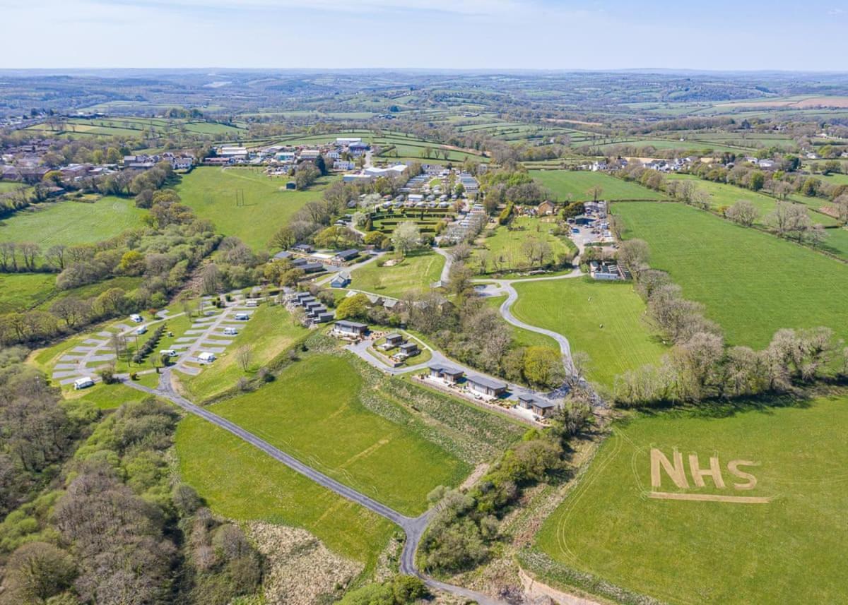 Noble Court Holiday Park Narberth Bagian luar foto